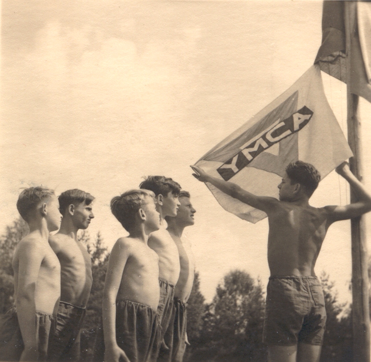 Czech Republic, 1921, the YMCA camp at Sobesin is established